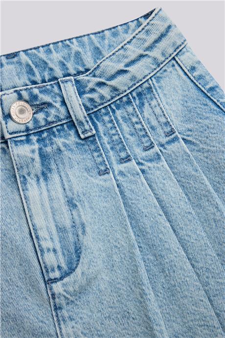 Beverly Hills Polo Club Kız Çocuk Denim EtekBeverly Hills Polo Club Kız Çocuk Denim Etek