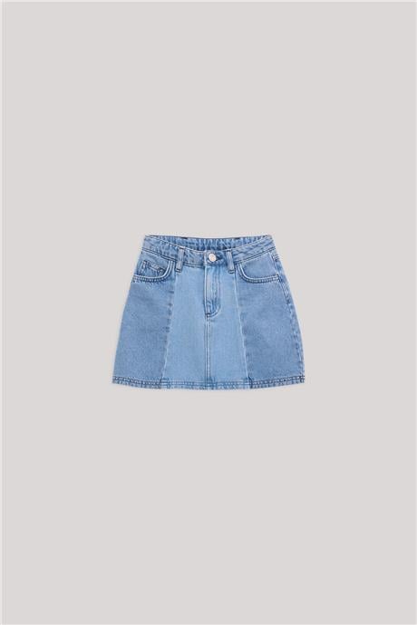 Beverly Hills Polo Club Kız Çocuk Denim Etek