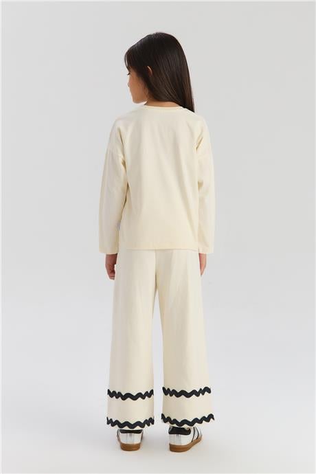 Beverly Hills Polo Club Kız Çocuk Ekru TshirtBeverly Hills Polo Club Kız Çocuk Ekru Tshirt