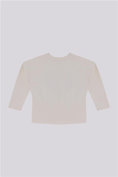 Beverly Hills Polo Club Kız Çocuk Ekru TshirtBeverly Hills Polo Club Kız Çocuk Ekru Tshirt