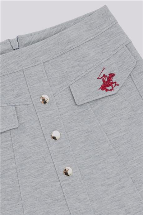 Beverly Hills Polo Club Kız Çocuk Gri EtekBeverly Hills Polo Club Kız Çocuk Gri Etek