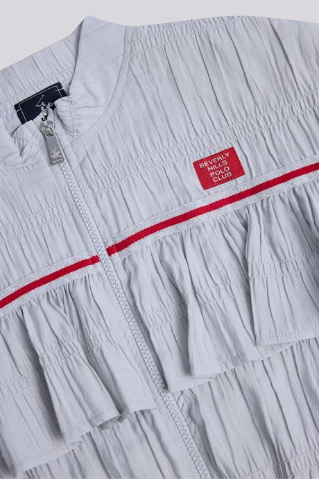 Beverly Hills Polo Club Kız Çocuk Gri Melanj Eşofman ÜstüBeverly Hills Polo Club Kız Çocuk Gri Melanj Eşofman Üstü