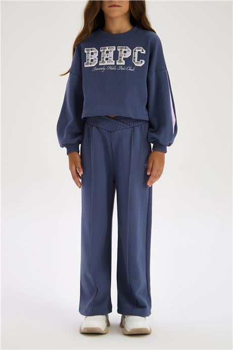 Beverly Hills Polo Club Girl İndigo Tracksuit BottomBeverly Hills Polo Club Girl İndigo Tracksuit Bottom