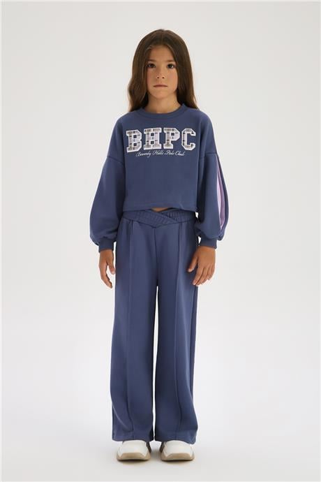 Beverly Hills Polo Club Girls Indigo SweatshirtBeverly Hills Polo Club Girls Indigo Sweatshirt