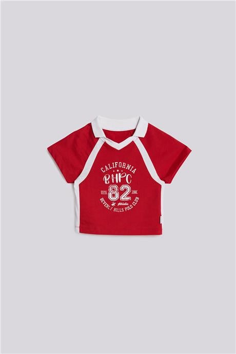 Beverly Hills Polo Club Kız Çocuk Kırmızı TshirtBeverly Hills Polo Club Kız Çocuk Kırmızı Tshirt