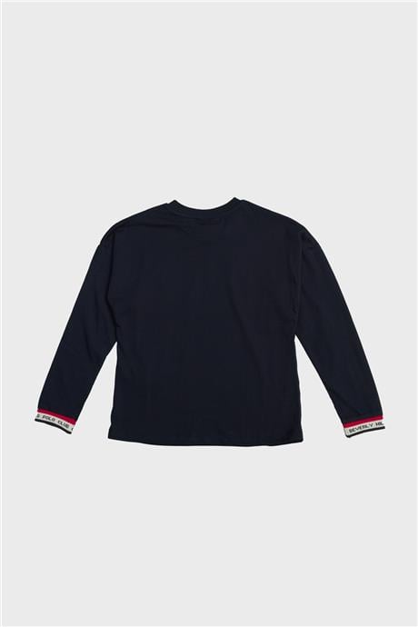 Beverly Hills Polo Club Kız Çocuk Lacivert T-Shirt