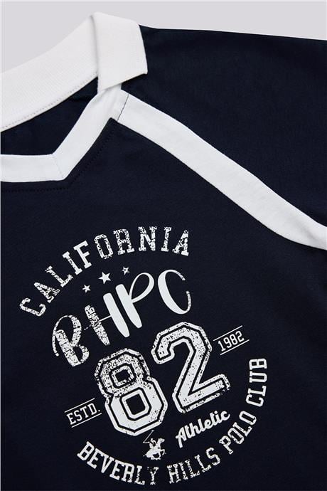 Beverly Hills Polo Club Kız Çocuk Lacivert TshirtBeverly Hills Polo Club Kız Çocuk Lacivert Tshirt