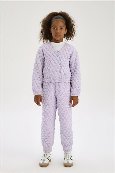 Beverly Hills Polo Club Girl Lilac Tracksuit TopBeverly Hills Polo Club Girl Lilac Tracksuit Top