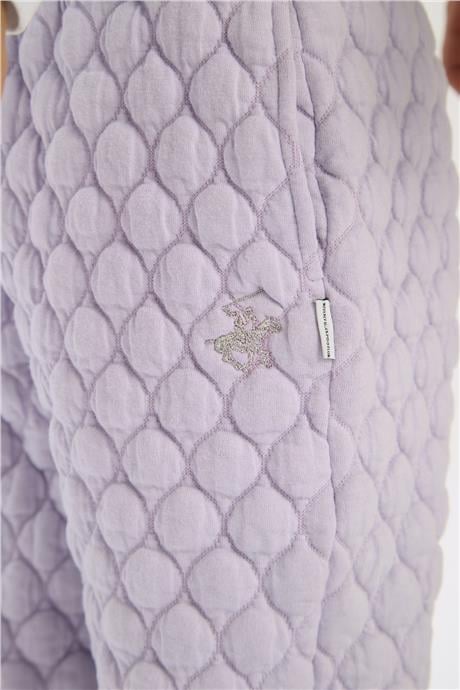Beverly Hills Polo Club Girl Lilac Tracksuit BottomBeverly Hills Polo Club Girl Lilac Tracksuit Bottom