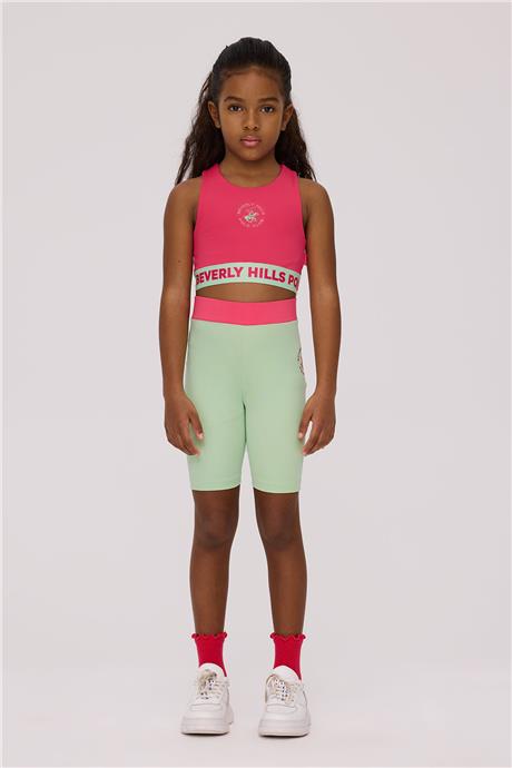 Beverly Hills Polo Club Kız Çocuk Pembe Crop TopBeverly Hills Polo Club Kız Çocuk Pembe Crop Top