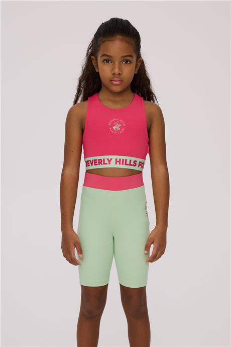 Beverly Hills Polo Club Kız Çocuk Pembe Crop TopBeverly Hills Polo Club Kız Çocuk Pembe Crop Top