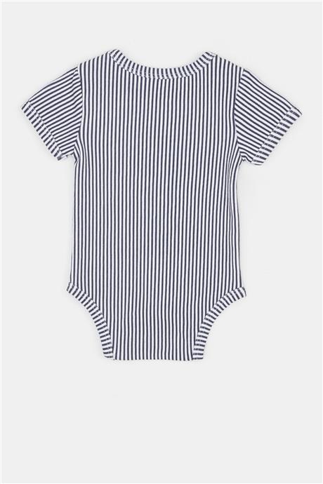 BG Baby Erkek Bebek Desenli 3lü Body