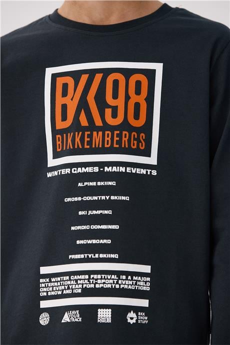 Bikkembergs Erkek Çocuk Antrasit T-Shirt