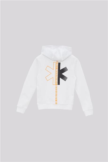 Bikkembergs Erkek Çocuk Beyaz Sweatshirt