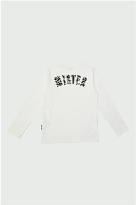 Bikkembergs Erkek Çocuk Beyaz T-Shirt