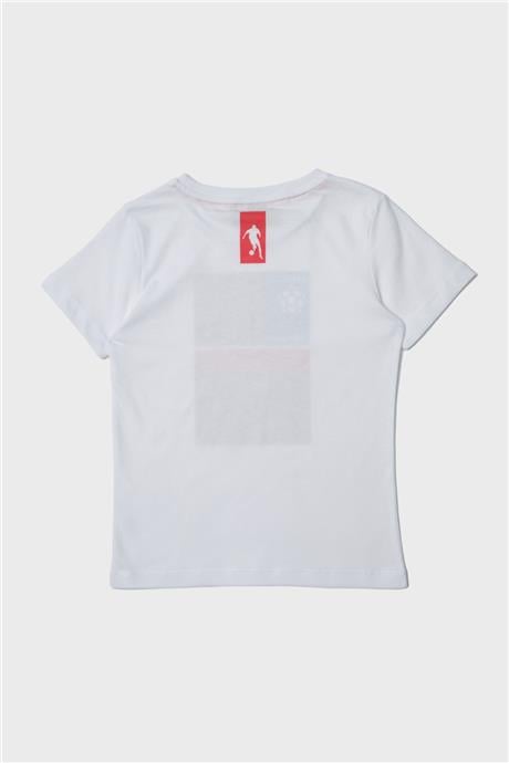 Bikkembergs Erkek Çocuk Beyaz T-Shirt