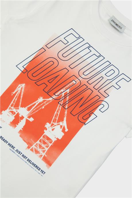 Bikkembergs Erkek Çocuk Beyaz T-Shirt