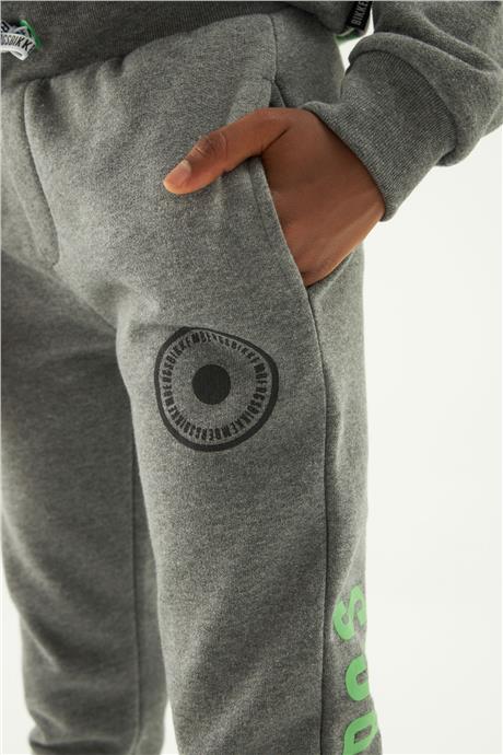 Bikkembergs Erkek Çocuk Gri Eşofman Altı