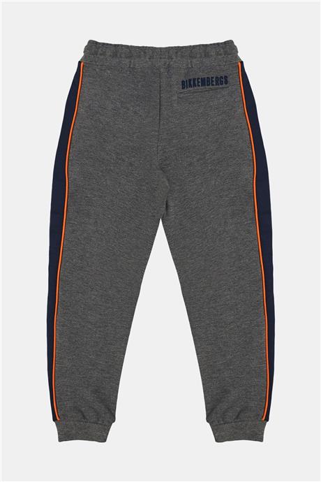 Bikkembergs Erkek Çocuk Gri Melanj Eşofman Altı
