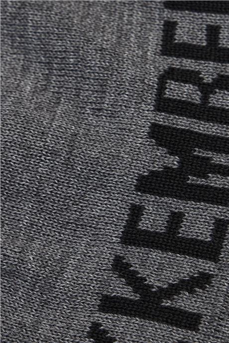 Bikkembergs Erkek Çocuk Gri Melanj Şapka