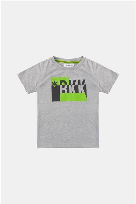 Bikkembergs Erkek Çocuk Gri Tshirt