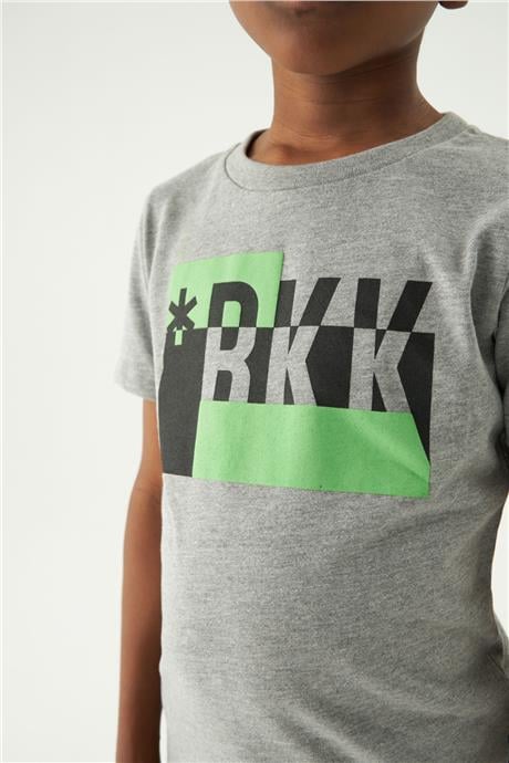 Bikkembergs Erkek Çocuk Gri Tshirt