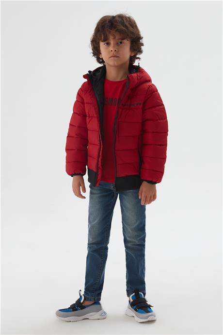 Bikkembergs Erkek Çocuk Kırmızı Mont