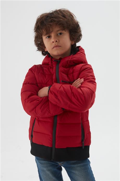 Bikkembergs Erkek Çocuk Kırmızı Mont
