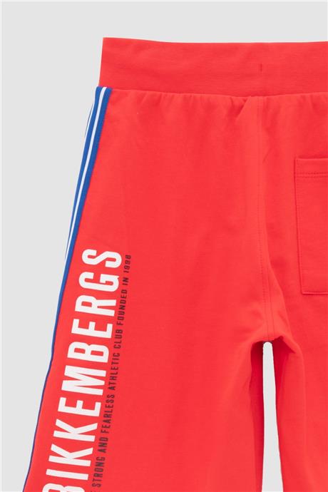 Bikkembergs Erkek Çocuk Kırmızı Şort