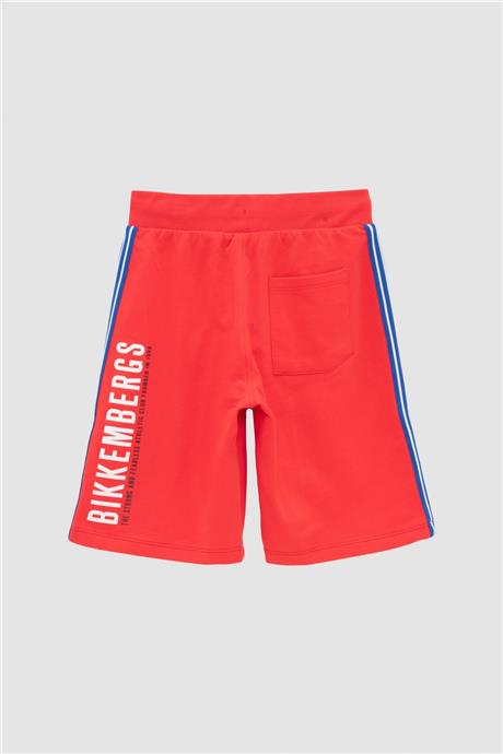 Bikkembergs Erkek Çocuk Kırmızı Şort