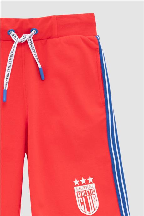 Bikkembergs Erkek Çocuk Kırmızı Şort