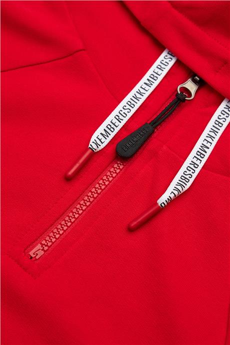 Bikkembergs Erkek Çocuk Kırmızı Sweatshirt