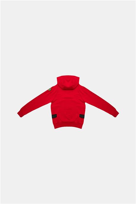 Bikkembergs Erkek Çocuk Kırmızı Sweatshirt
