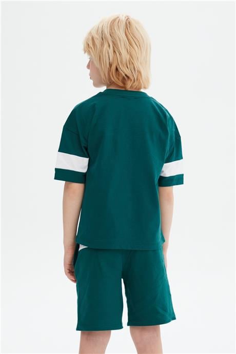 Bikkembergs Erkek Çocuk Koyu Yeşil T-Shirt