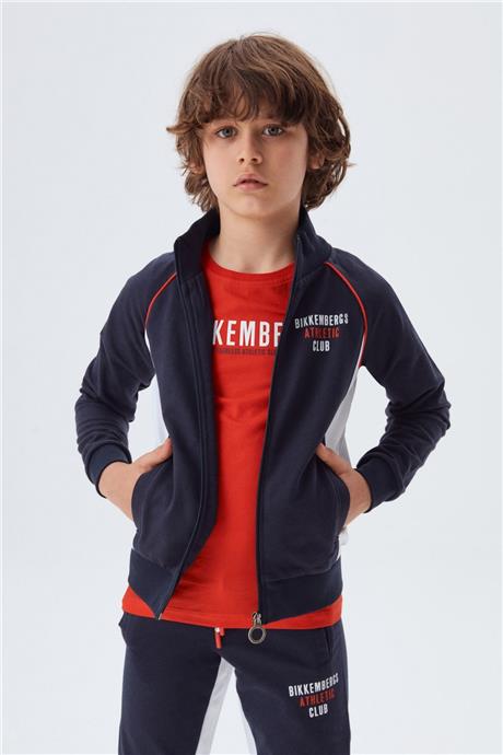 Bikkembergs Erkek Çocuk Lacivert Eşofman Üstü