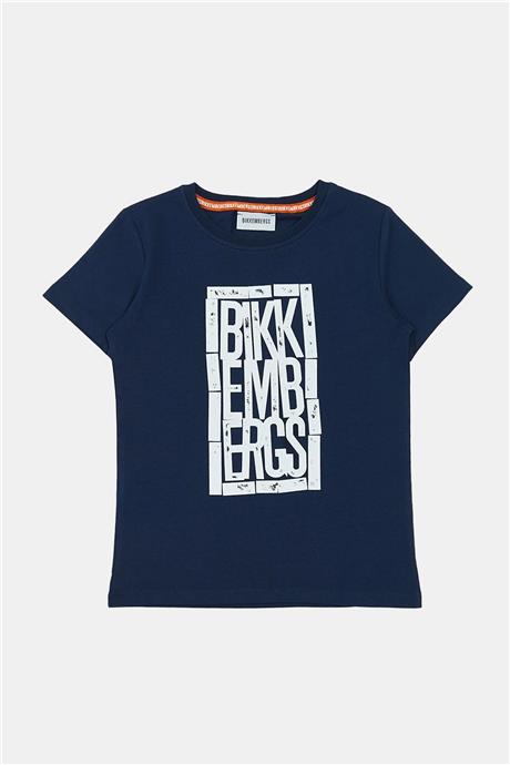 Bikkembergs Erkek Çocuk Lacivert T-Shirt