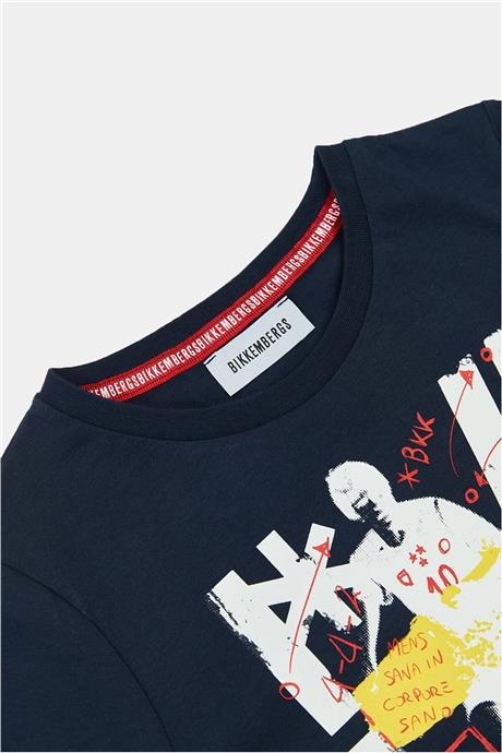 Bikkembergs Erkek Çocuk Lacivert T-Shirt