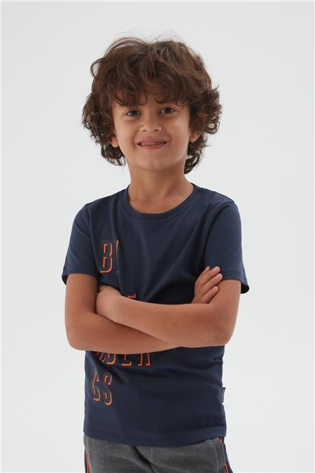 Bikkembergs Erkek Çocuk Lacivert T-Shirt