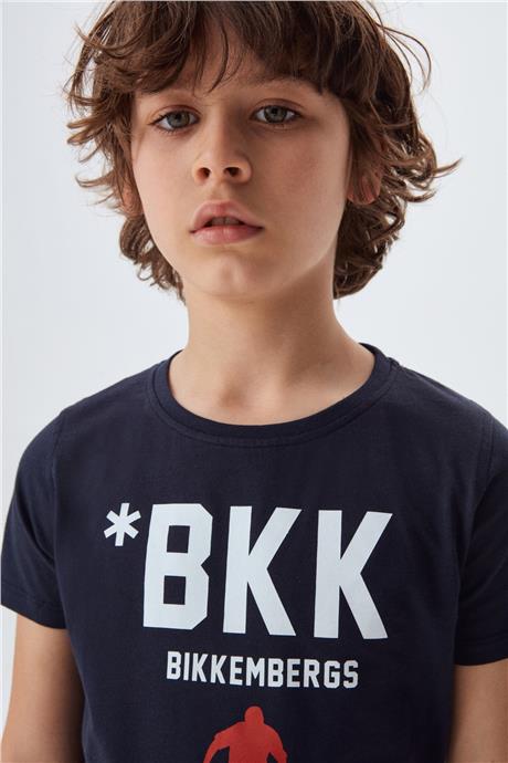 Bikkembergs Erkek Çocuk Lacivert T-Shirt