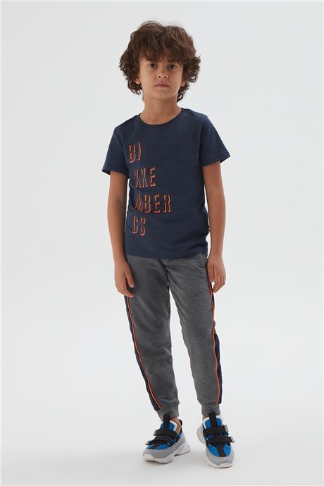 Bikkembergs Erkek Çocuk Lacivert T-Shirt