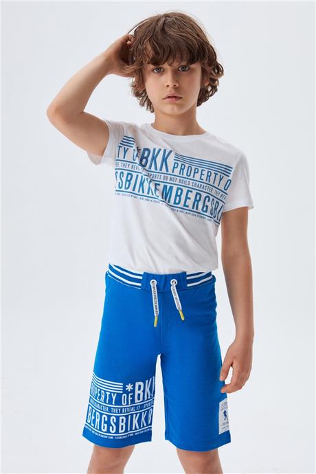 Bikkembergs Erkek Çocuk Mavi Şort