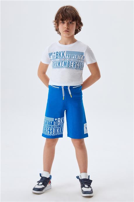 Bikkembergs Erkek Çocuk Mavi Şort