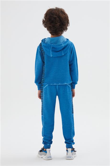 Bikkembergs Erkek Çocuk Mavi Sweatshirt