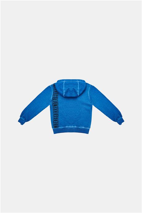 Bikkembergs Erkek Çocuk Mavi Sweatshirt