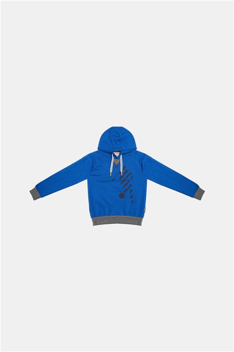 Bikkembergs Erkek Çocuk Mavi Sweatshirt