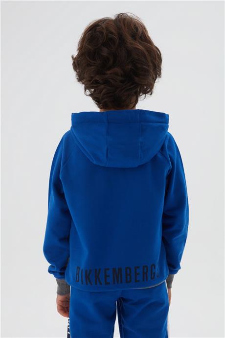 Bikkembergs Erkek Çocuk Mavi Sweatshirt