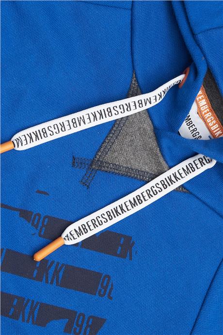 Bikkembergs Erkek Çocuk Mavi Sweatshirt
