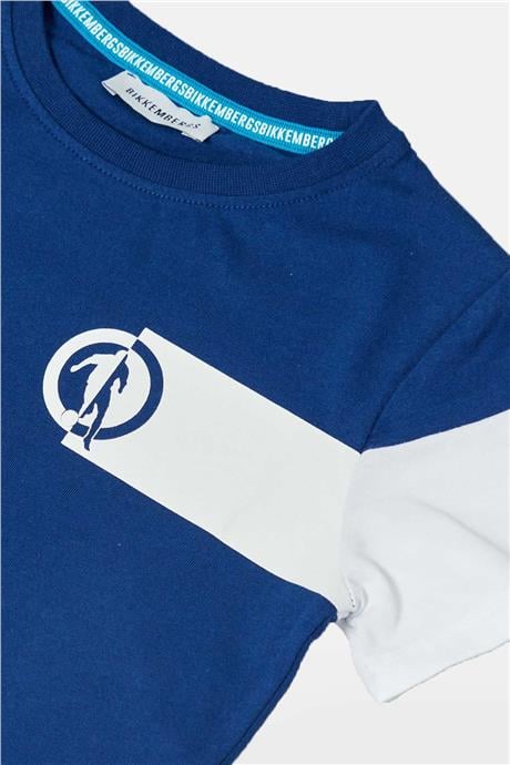 Bikkembergs Erkek Çocuk Mavi T-Shirt