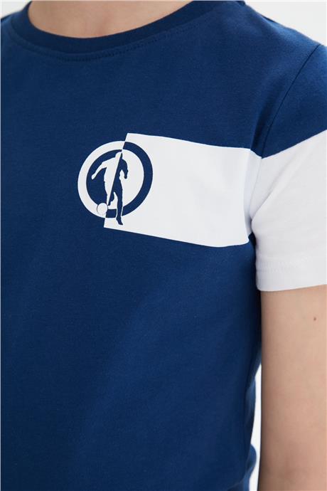 Bikkembergs Erkek Çocuk Mavi T-Shirt