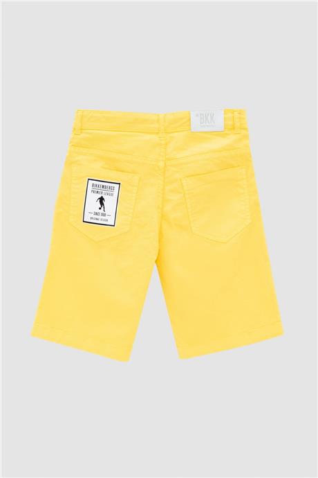 Bikkembergs Erkek Çocuk Sarı Şort
